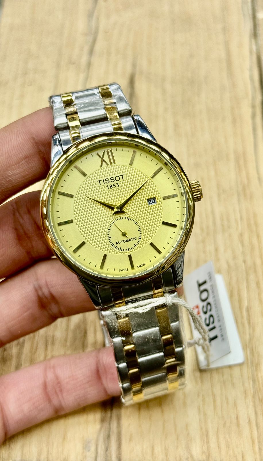 Tissot Men’s Two-Tone Classic Golden Dial