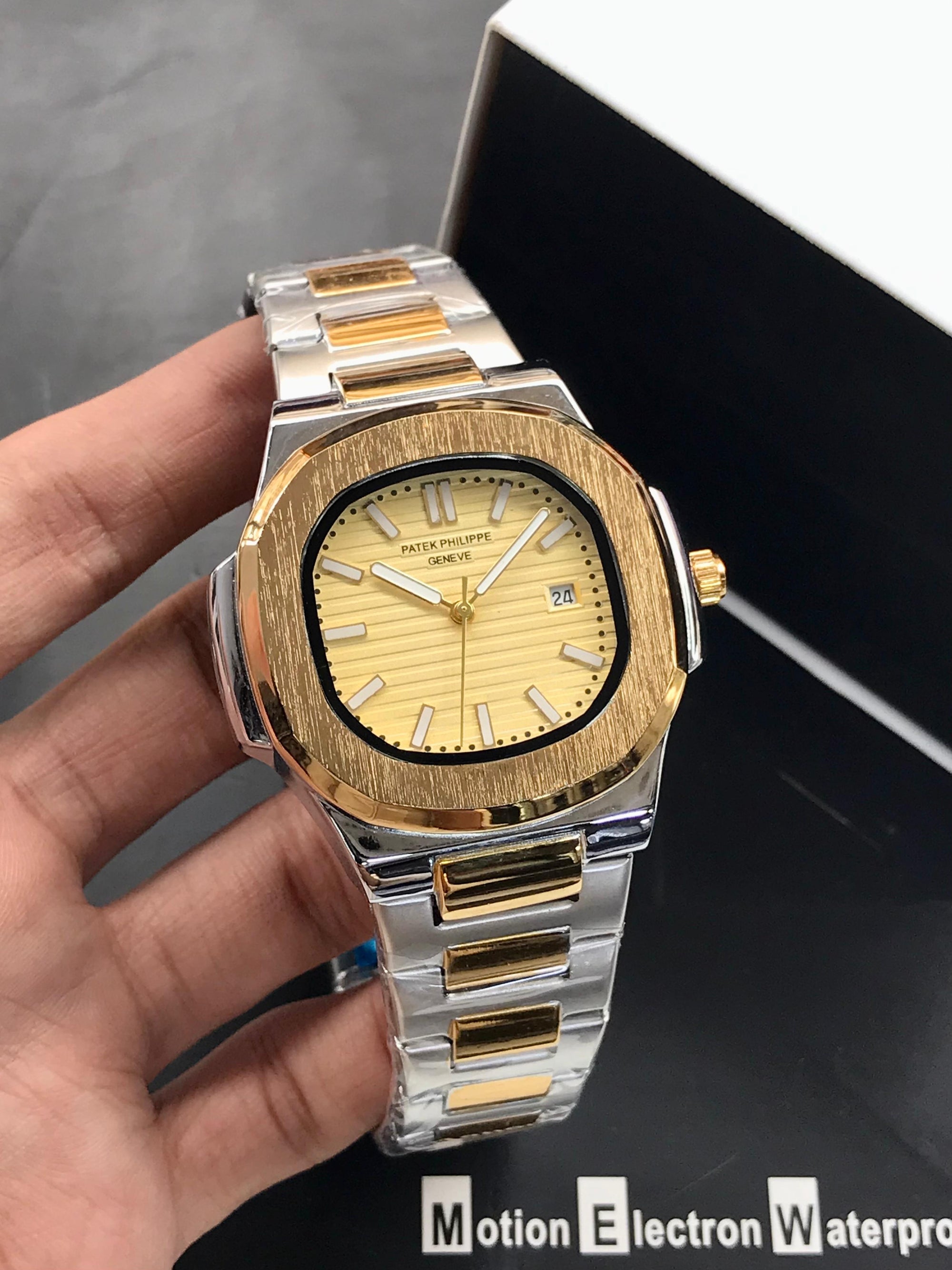 Patek Philippe Nautilus Golden Dual-Tone Luxury Steel Edition
