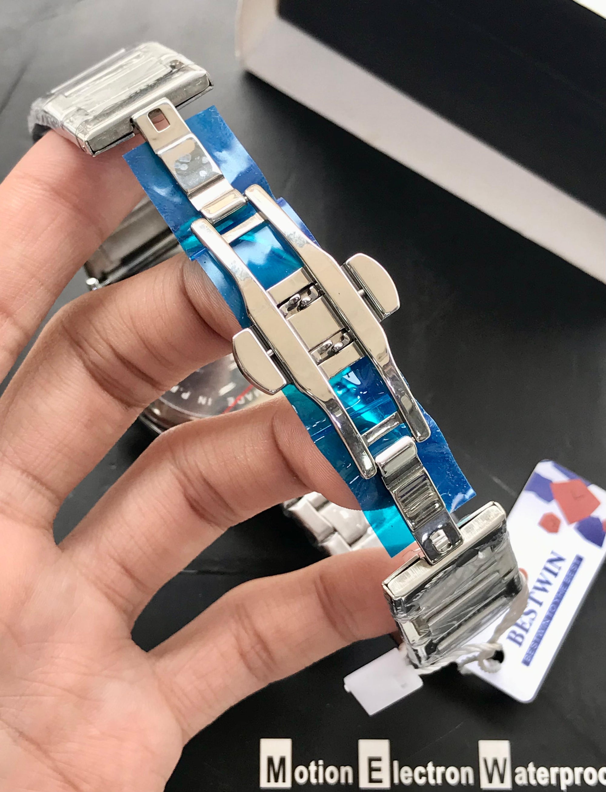 Bestwin Imperial Champagne Silver Dial Steel Edition