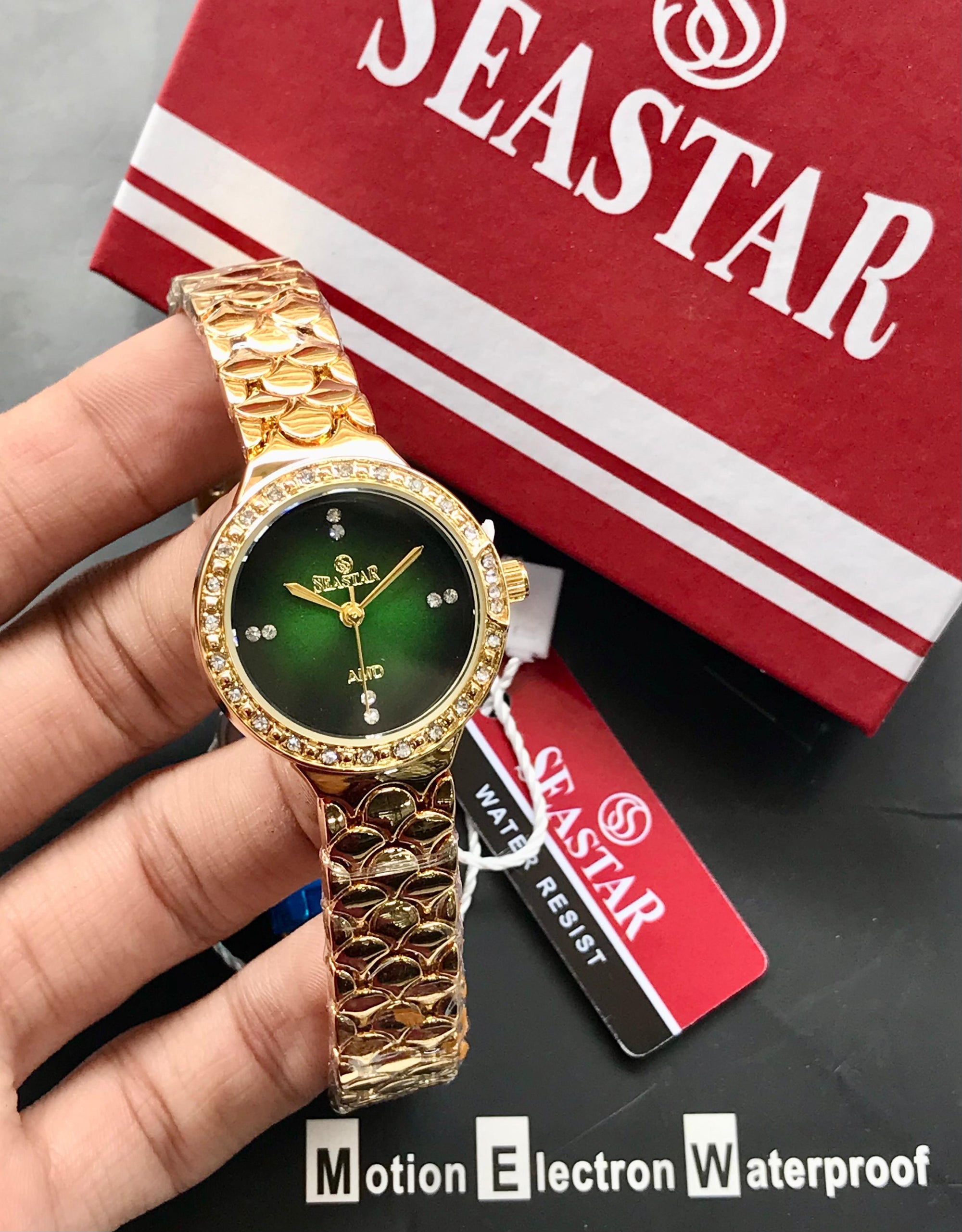 Seastar Opal Gleam Gold-tone Ladies Edition