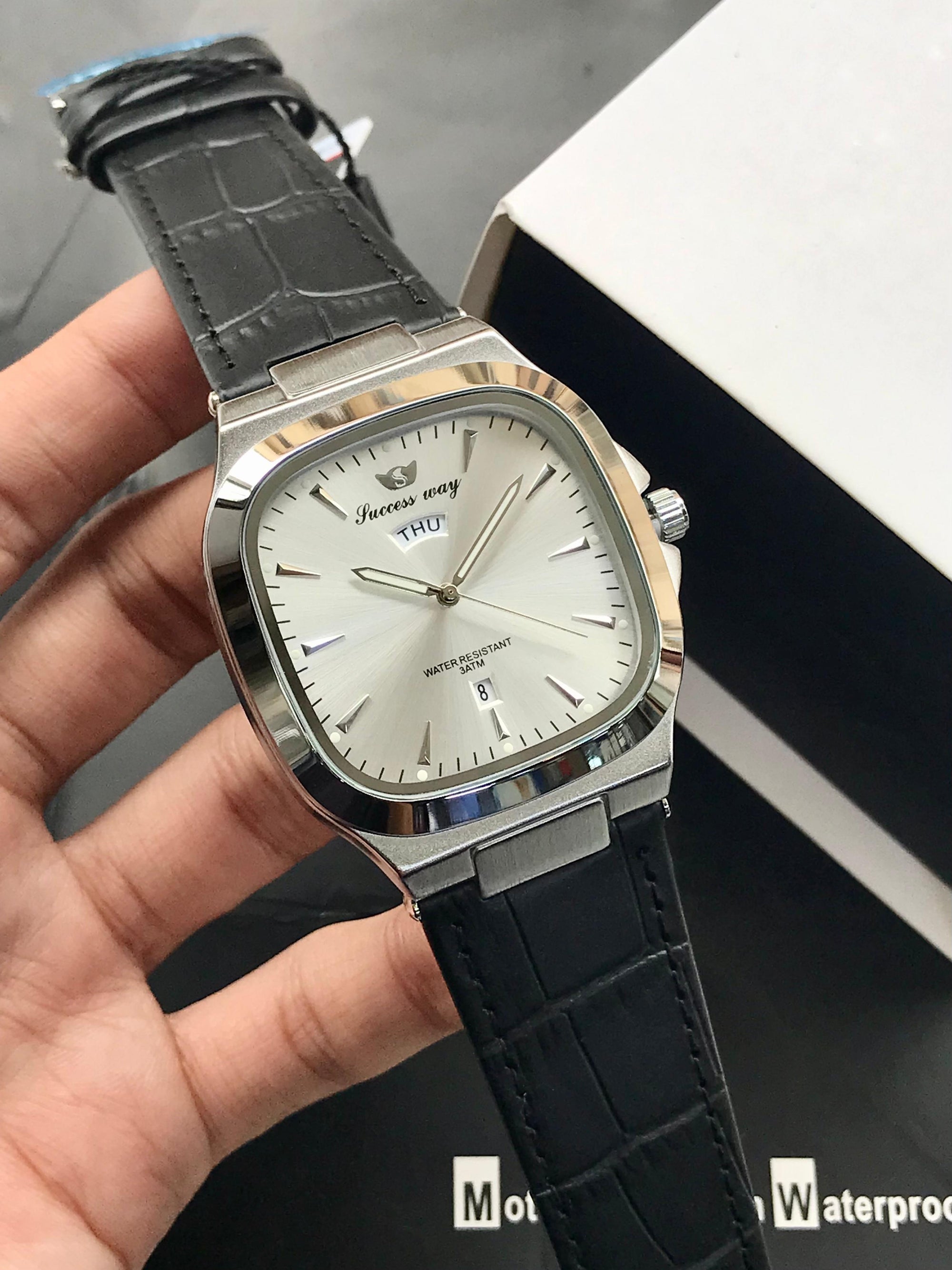 Success Way Valor Silver-Black Leather Edition