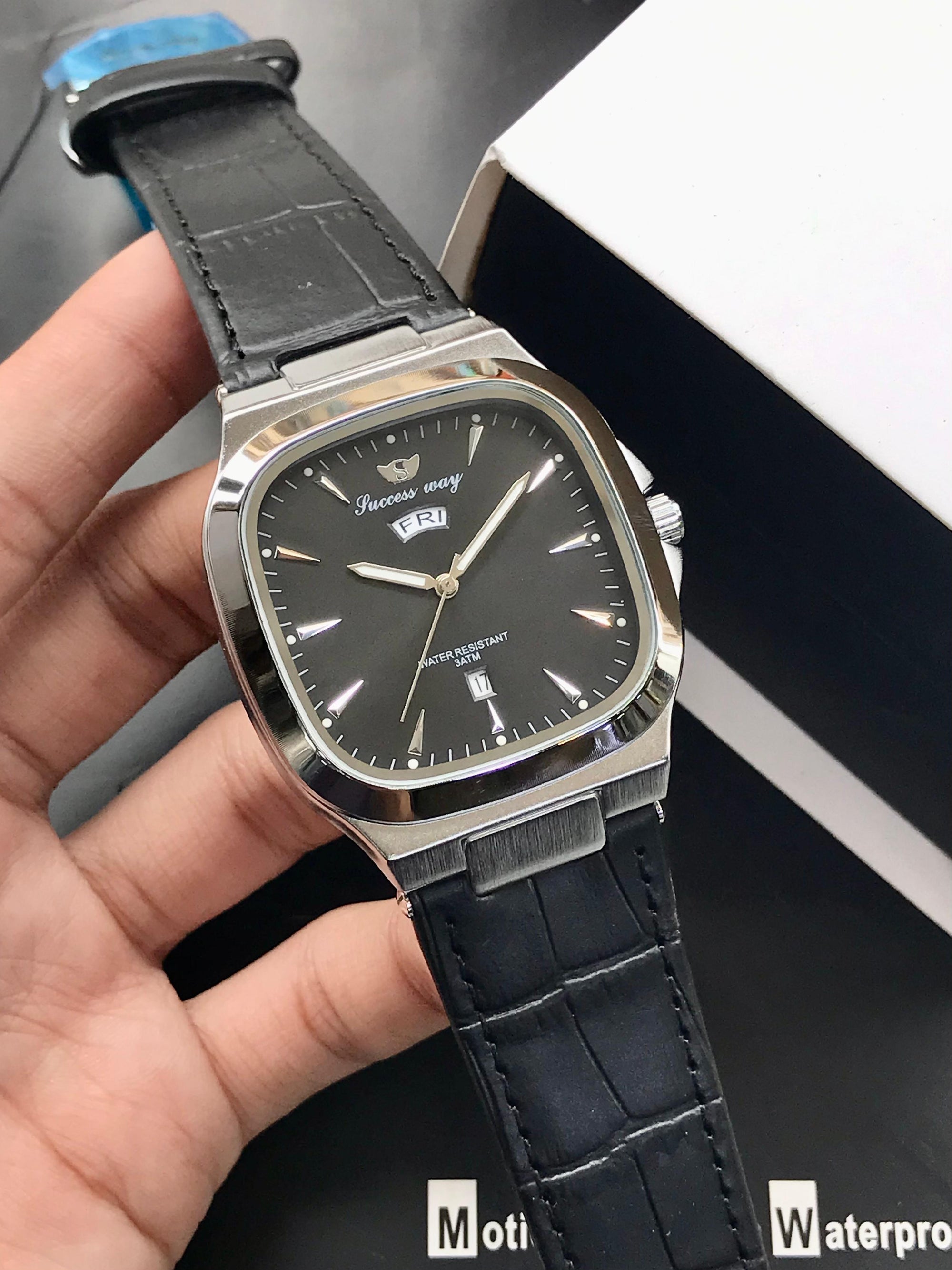 Success Way Valor Black Silver Leather Edition