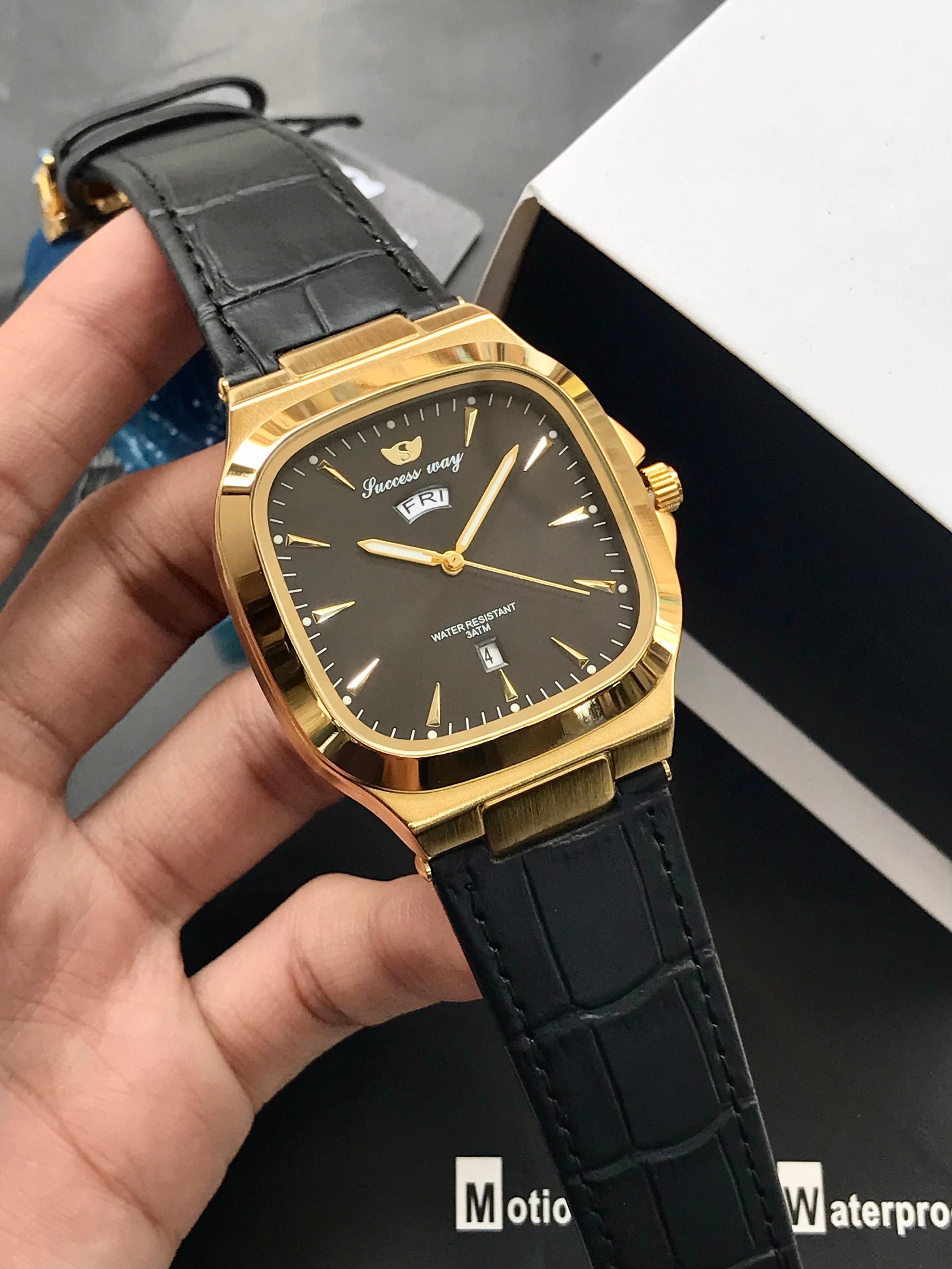 Success Way Valor Black-Gold  Leather Edition