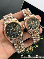 Rolex Sky-Dweller Pair Watch Black Dial | Luxury His & Hers Set