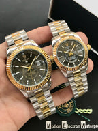 Rolex Sky-Dweller Pair Watch Black Dial | Luxury His & Hers Set