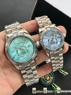 Rolex Sky-Dweller Pair Watch Tiffany Dial | Luxury His & Hers Set