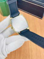 Franck Muller Iced Men’s Watch Full Stone Dial | Leather Strap