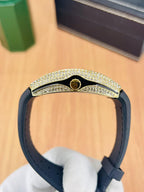 Franck Muller Iced Men’s Watch Full Stone Dial | Leather Strap